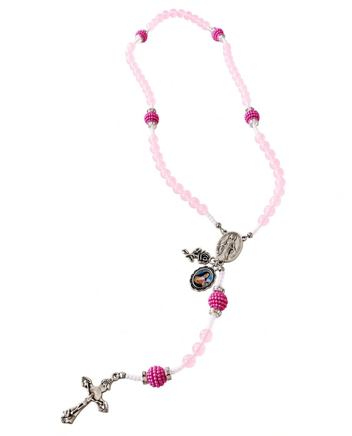 St. Therese of Lisieux & Miraculous Medal Rosary