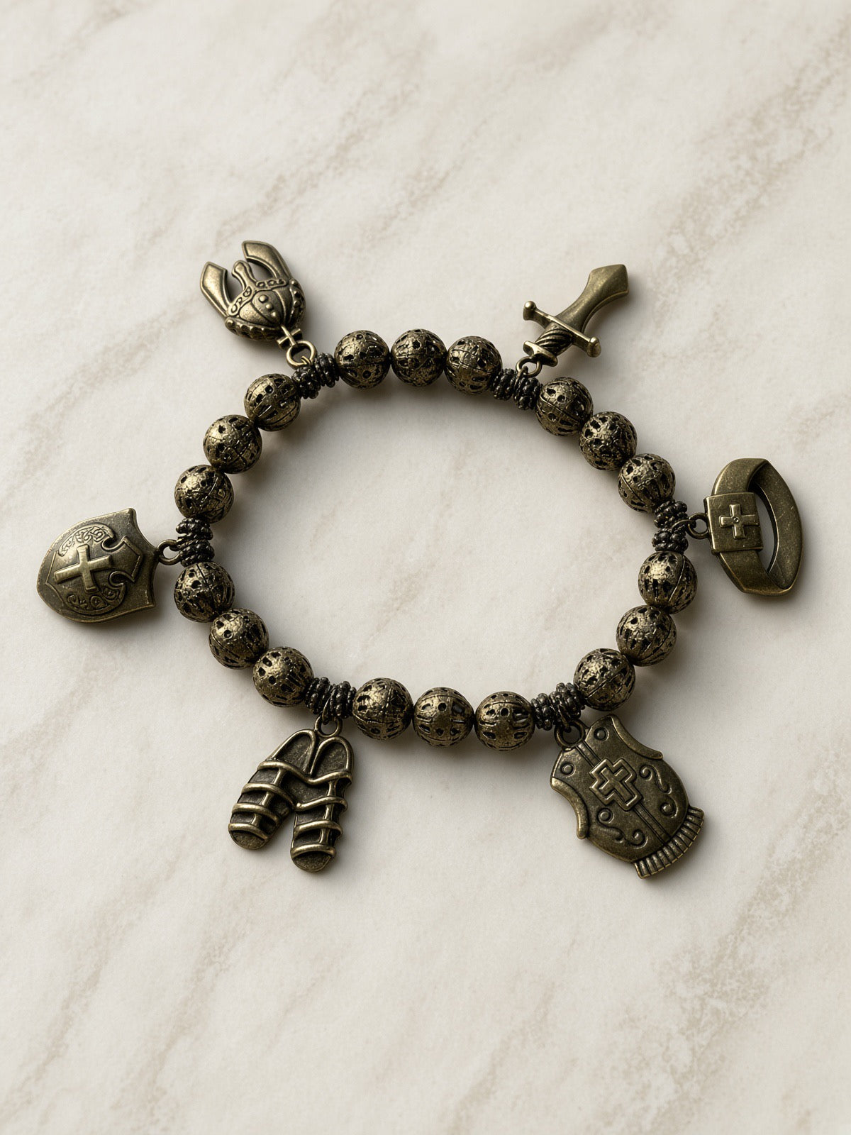 Armor of God Bracelet — Bronze