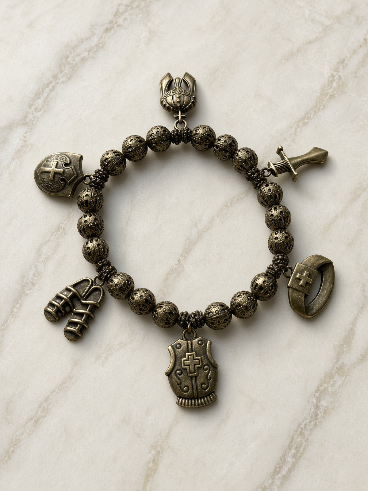 Armor of God Bracelet — Bronze
