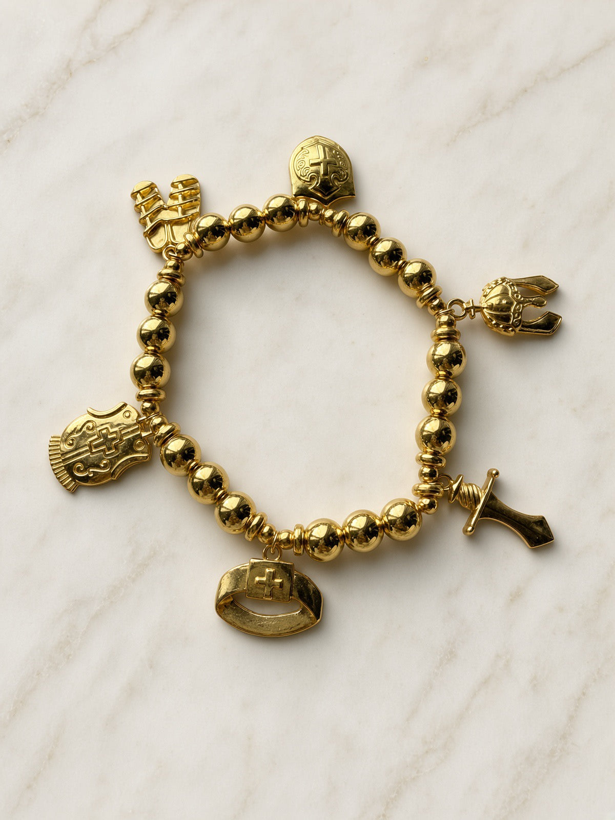 Armor of God Bracelet — Gold