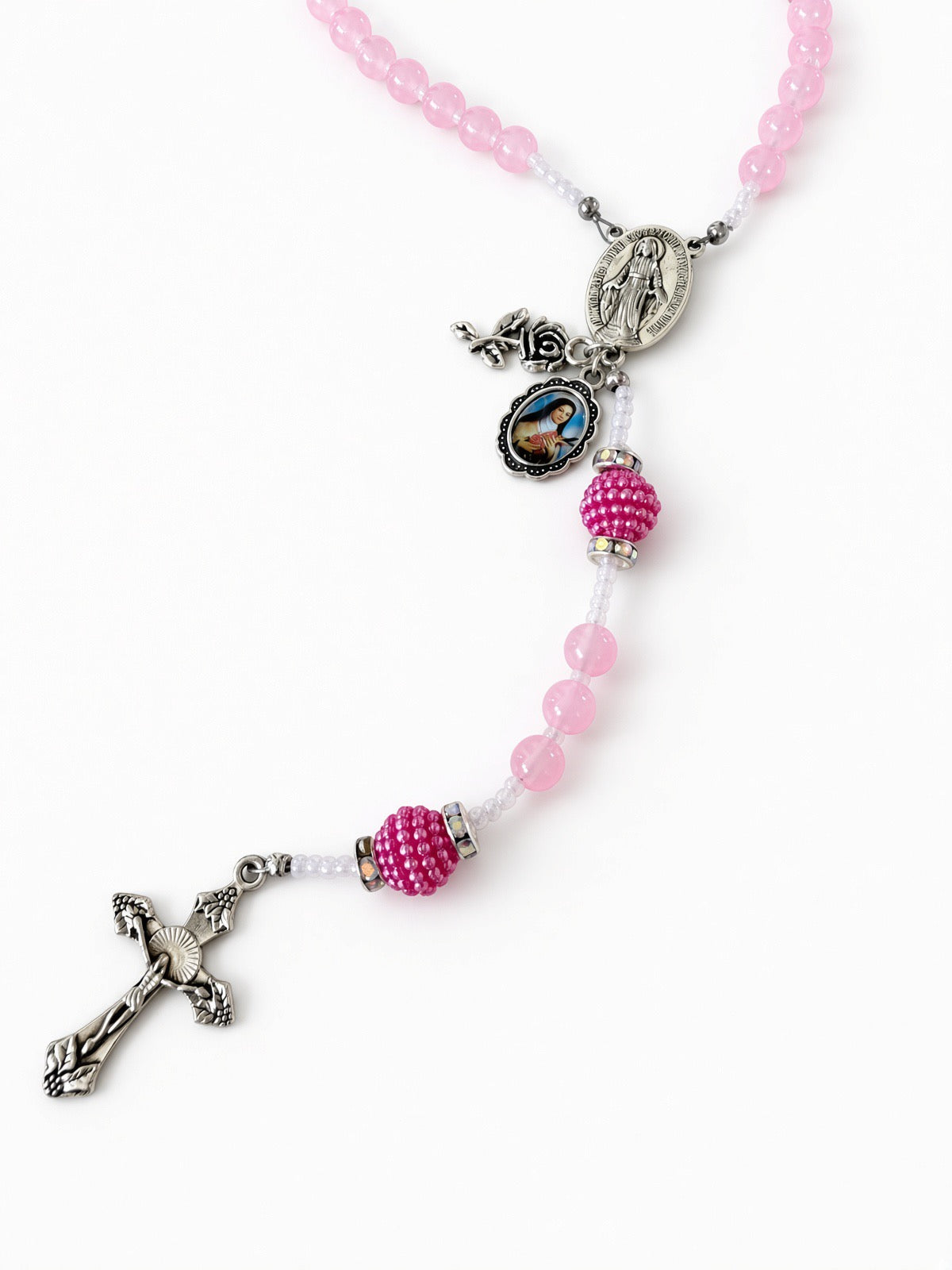 St. Therese of Lisieux & Miraculous Medal Rosary