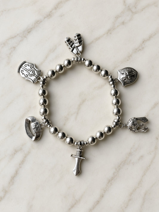 Armor of God Bracelet — Silver